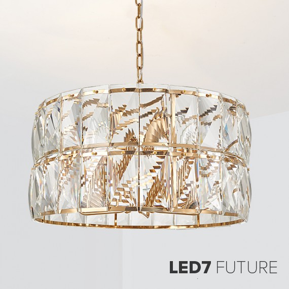 Loft Industry Modern - Tile V1 Chandelier